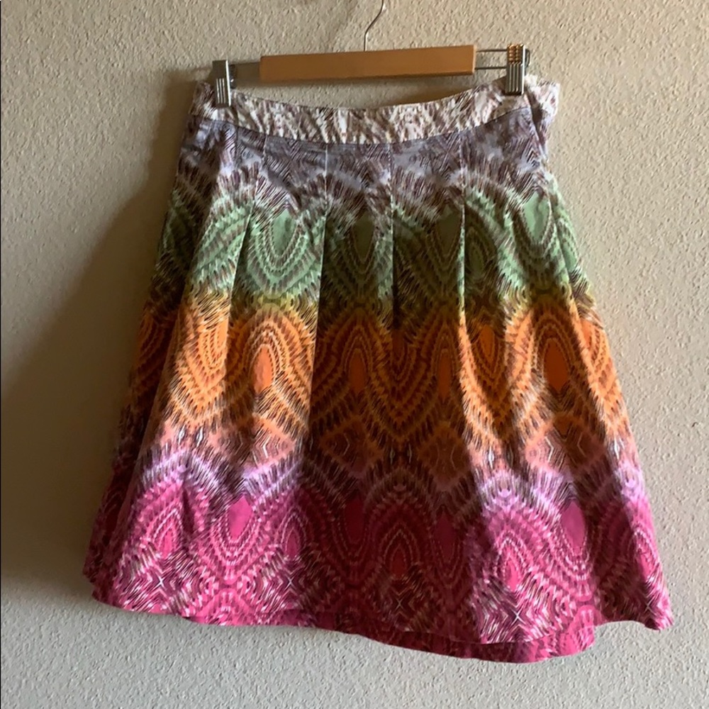 Multi colored skirt